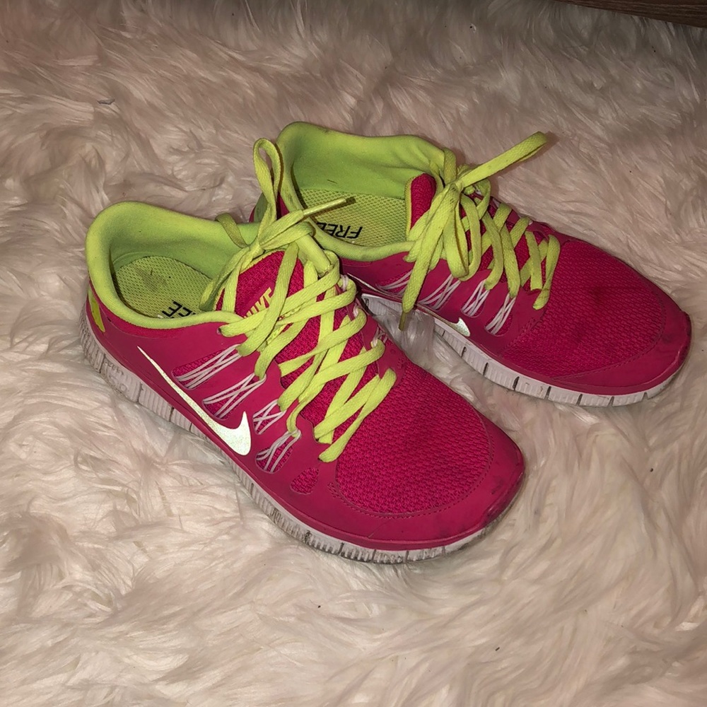 Nike sneaker.